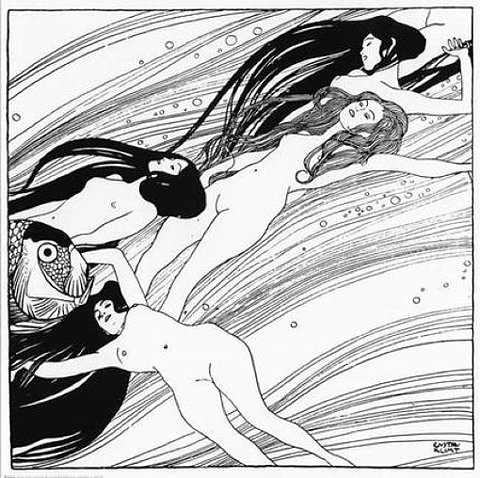 The Blood of Fish- Gustav Klimt